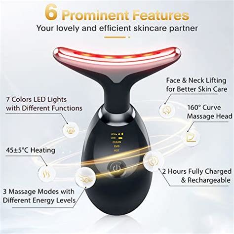 Red Light Therapy For Face 7 Color Led Face Skin Rejuvenation For Face