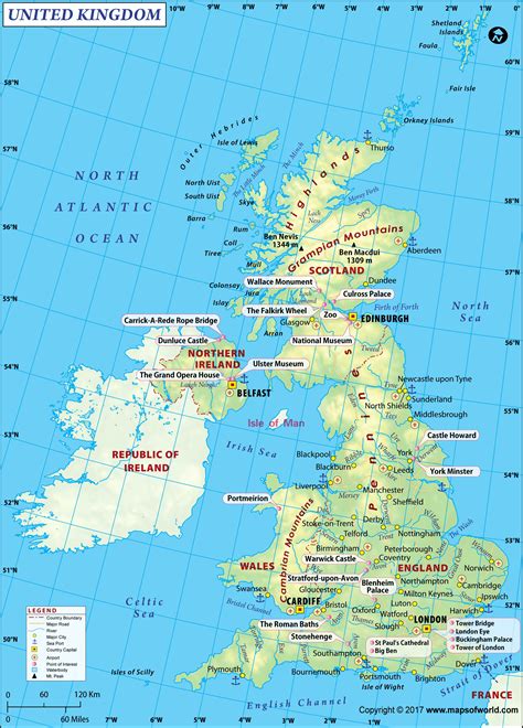 Exploring The Map Of Great Britain And England In 2023 Map Of