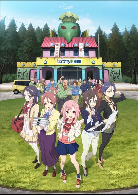 Sakura Quest Yoshino Koharu Shiori Shinomiya Maki Midorikawa Ririko Oribe Sanae Kouzuki