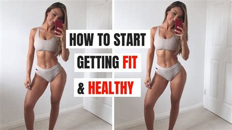 HOW TO REALLY START GETTING FIT & HEALTHY... Top Tips - YouTube