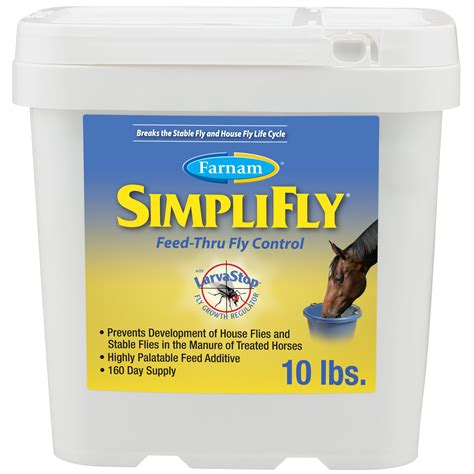 Farnam Simplifly Feed Thru Fly Control For Horses Breaks And Prevents