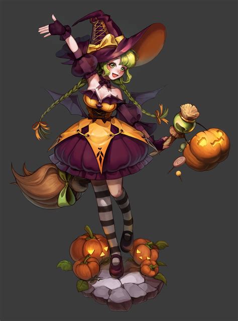 Artstation Pumpkin Witch