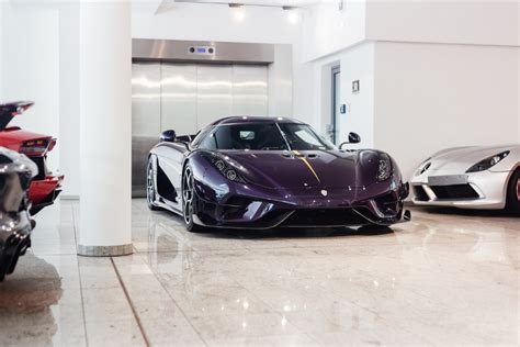 Purple Carbon Fiber Koenigsegg Regera Is Truly A Sight To Behold