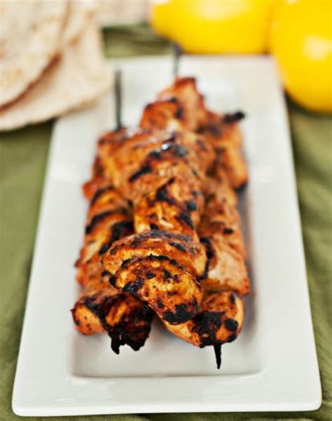Middle Eastern Chicken Skewers Natures Bakery