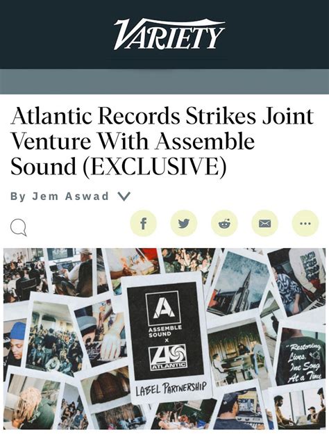 Assemble Sound Record Label Artist Development And Sync Licensing
