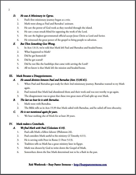 Kjv Sermon Outlines Pdf Libbie Dowell