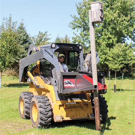 Greywolf Skid Steer Tree Puller Tree Removal Greywolf Attachments