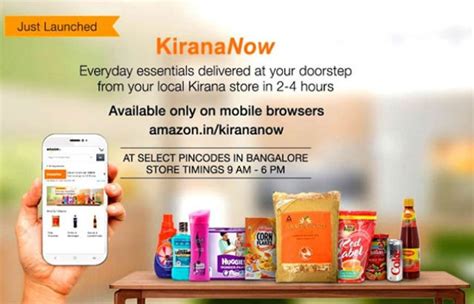 amazon s new launch kirana now aims at fast delivery india today