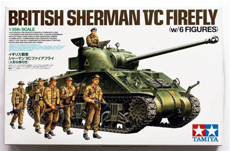 Tamiya British Sherman Vc Firefly With 6 Figures 135 Scale Modelling Now