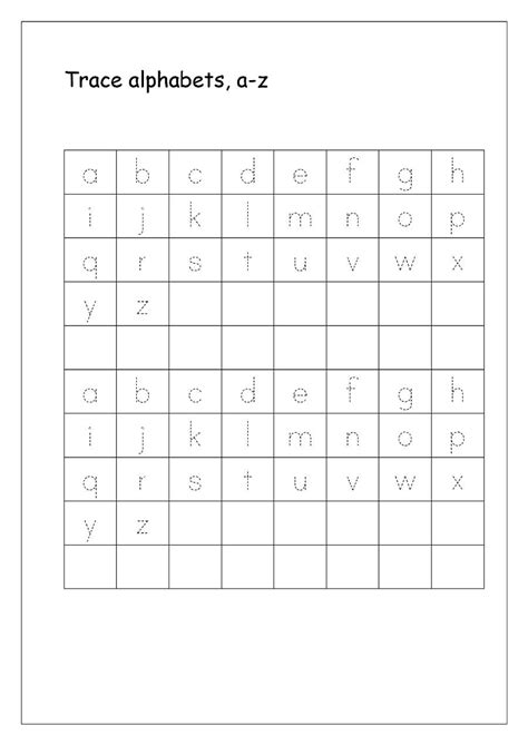 Traceable Letters Letter Worksheets