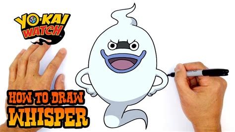 How To Draw Whisper Yo Kai Watch Youtube