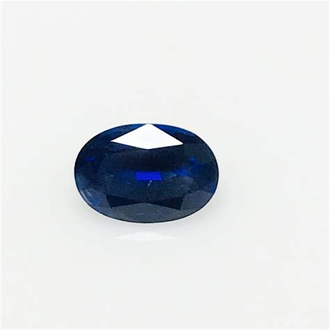 Blue Sapphire Oval Cut Sapphire 077 Carat Sapphire Natural Etsy Israel