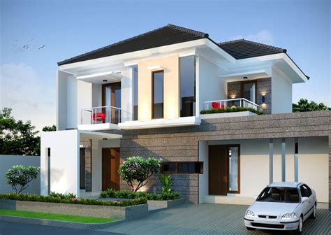 Desain rumah toko ruko dua lantai di atas lahan seluas 7 x 32 m via. 14 Model Rumah Mewah Minimalis Indah | RUMAH IMPIAN