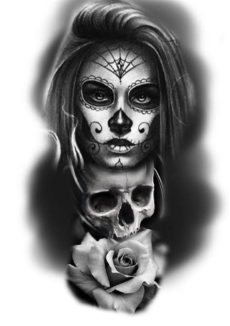 Best Sugar Skull Tattoo Designs With Meanings D A De Los Muertos Artofit