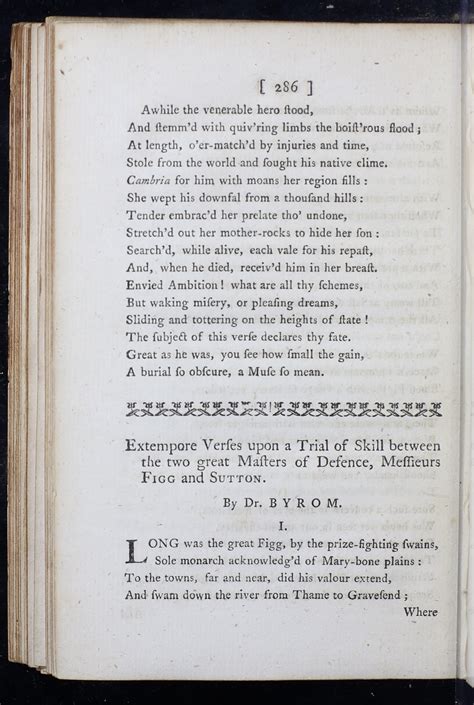 Eighteenth Century Poetry Archive Works Extempore Verses Upon A