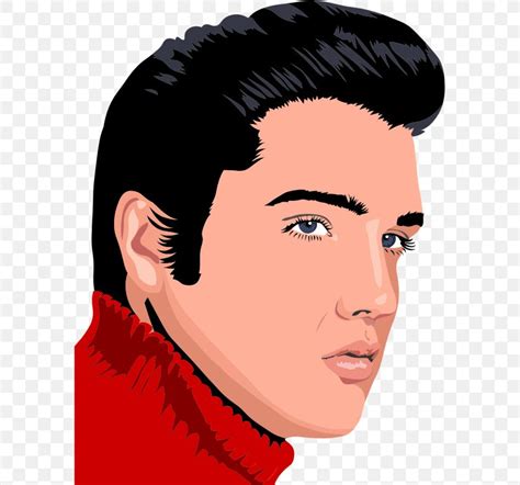 Elvis Presley Cartoon Drawing Png 585x766px Elvis Presley Art