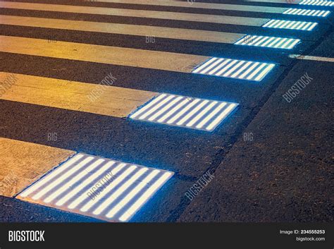 Pedestrian Crossing Image Photo Free Trial Bigstock
