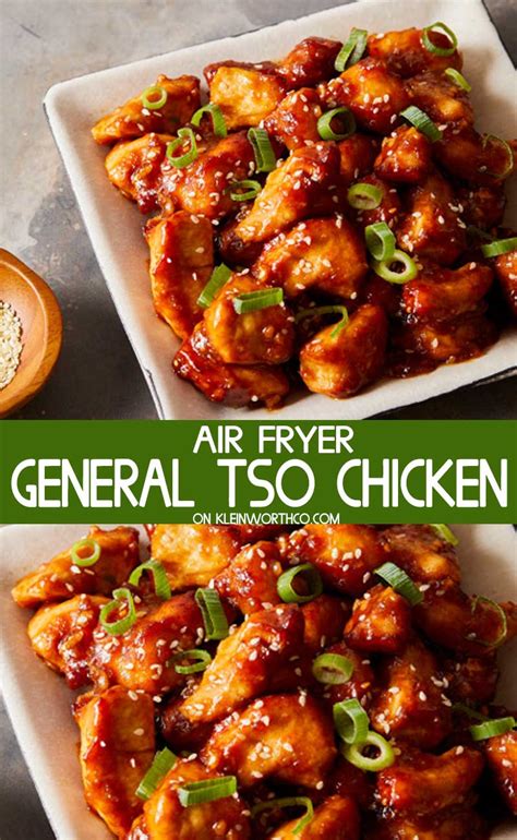 easy general tso s chicken air fryer taste of the frontier