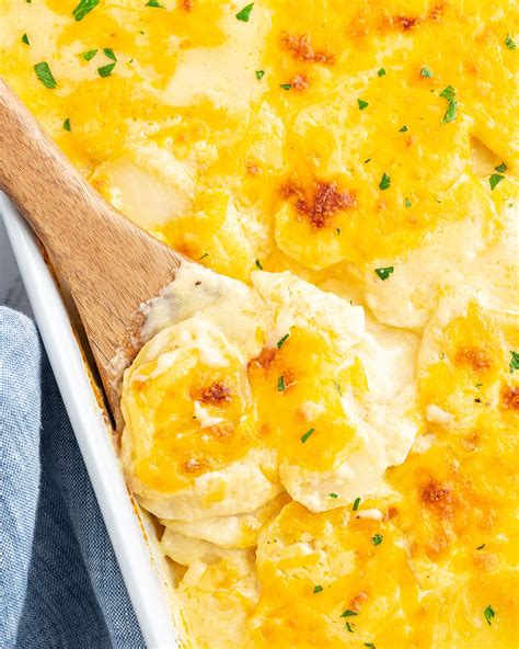 Recipe For Scalloped Potatoes With Cheese Like Mother Like Daughter