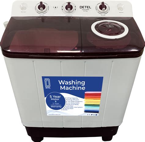 Detel Semi Automatic Washing Machine Launched At Rs 5999 • Techvorm