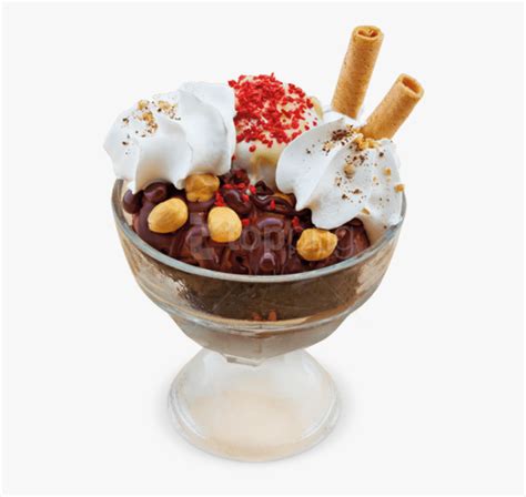 Transparent Ice Cream Sundae Png Ice Cream Sundae Png Png Download Kindpng