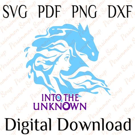 Frozen 2 SVG Into the Unknown Digital Download Cricut | Etsy