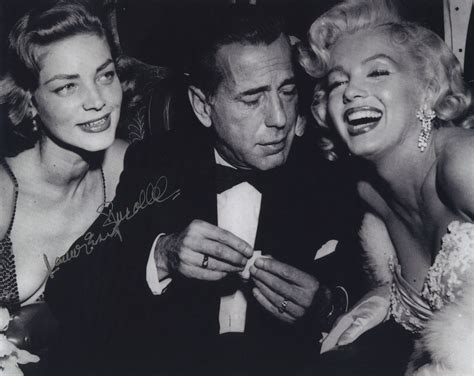 Lauren Bacall Signed Autographed Bw 8x10 Photo Humphrey Bogart Marilyn