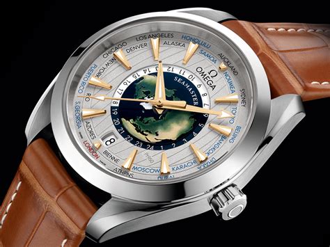 Omega Seamaster Aqua Terra Worldtimer Master Chronometer Platinum Watch