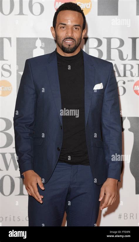 The Brit Awards 2016 Brits Held At The O2 Arrivals Featuring Craig