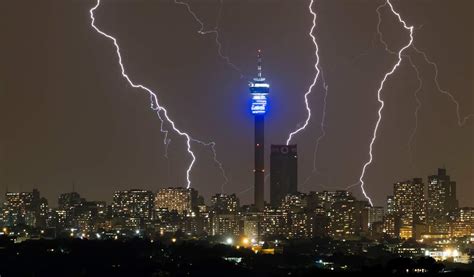 In Pictures Storm Chasers Capture Electric Images Of Joburgs Rumbling