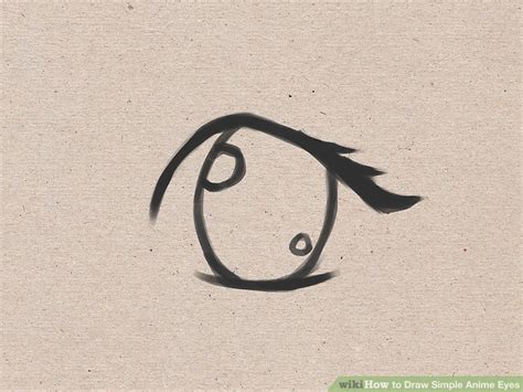 How To Draw Simple Anime Eyes 13 Steps Wikihow