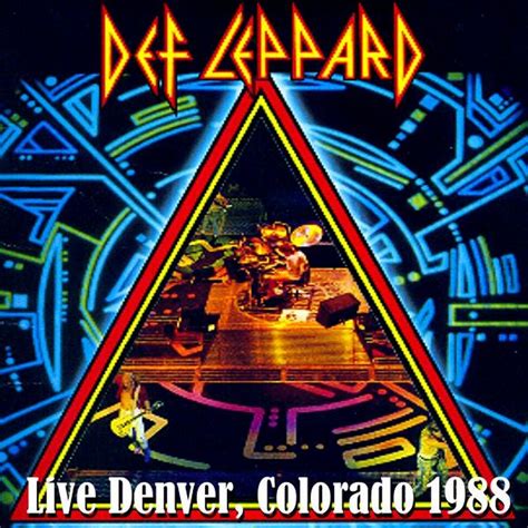 D And Ps Bootleg Tunz World Def Leppard Denver 1988