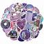 Purple Theme Stickers  50 Pieces – Shop TMP