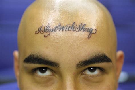 Shaquile Oneal Gallery The Worst Sports Fan Tattoo Fails Of All