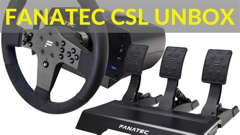 Fanatec Csl Elite Unbox Playstation And Pc Overview Of My Rig Setup