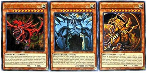 Buy Konami Yugioh Legendary Decks Ii Ultra Rare Yugi S God Card Set Ldk Ens Ldk Ens