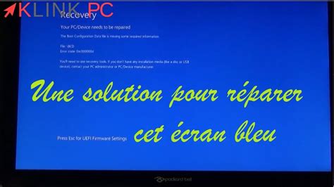 Windows Ne Demarre Plus Avec Un Ecran Bleu Recovery Une Solution Hot Sex Picture