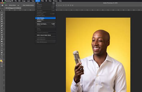 Photoshop Cc Tutorial How To Change The Background Color Of A