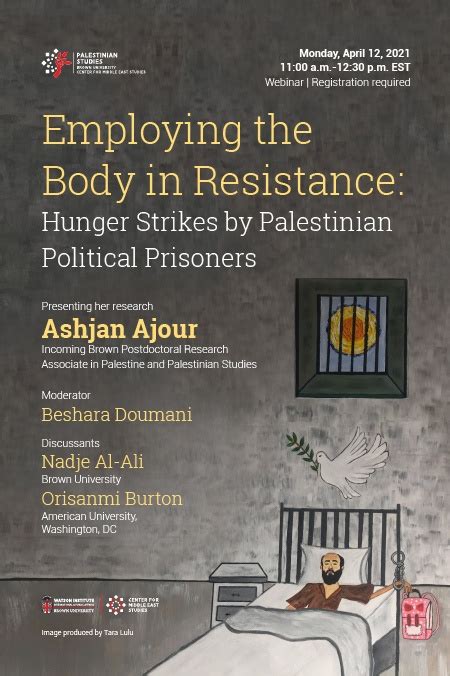 Employing The Body In Resistance Hunger Strikes By Palestinian Political Prisoners Watson
