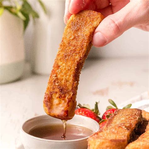 Gluten Free French Toast Sticks With Cinnamon Sugar Freezer Friendly