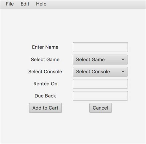 Java Storing Input From Textfields And Combobox In Javafx Stack Hot