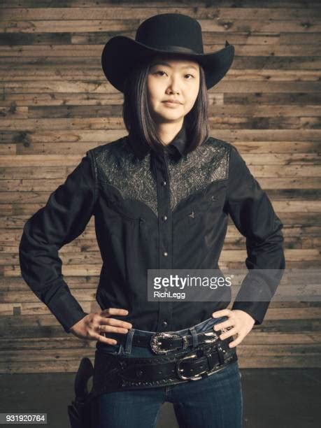 Asian Cowgirl Photos And Premium High Res Pictures Getty Images