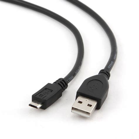Gembird Usb 20 Cable With Micro Usb Male Connector To Male Connector 1