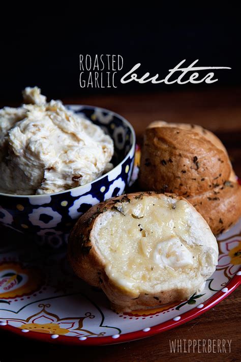 Roasted Garlic Butter Recipe