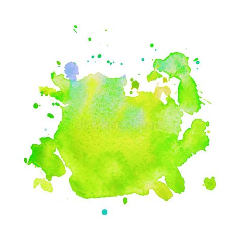 Abstract Hand Drawn Watercolor Background Stock Illustration
