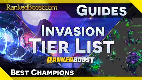 Wild rift is a complex game. League of Legends Invasion Rewards Guide - Best Champions Tier List