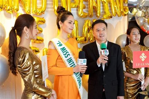 น้องบิ๊นท์ สิรีธร Miss international 2019 ร่วมงานเปิดตัว เลอแกลม