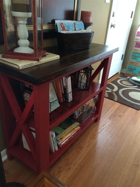 Ana White Rustic X Console Table Diy Projects