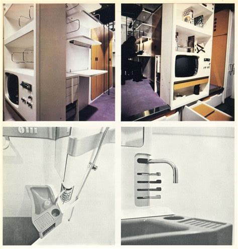 Joe Colombo Total Furnishing Unit 1971 Furnishings Colombo Design