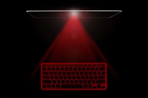 Projected Keyboard Laser Projection Keyboard For Innovative Typing